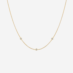Estella 3 Charms Necklace
