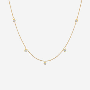 Estella 5 Charms Necklace