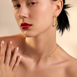 Estella 5 Charms Necklace