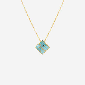 Juliette Pendant with Turquoise Enamel