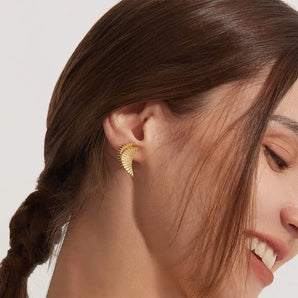 Lune Duo Stud Earrings