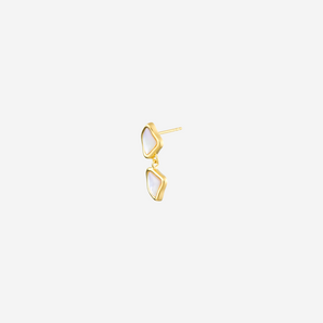 Gemma Dangle Earrings with Mother of Pearl