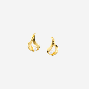 Lea Earrings with Pearl