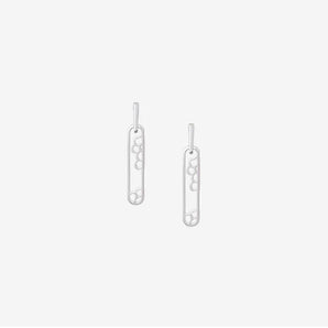 Ines Earrings Mini Set- Rhodium